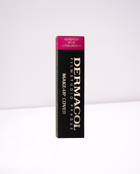 Dermacol Make-up Cover Foundation 30g – Ivory & Fair Shades – Full Coverage, Waterproof, Matte Finish