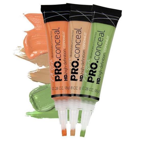 Pack Of 03 L.a. Girl High Definition Concealer | Best Quality Concealer For Girls