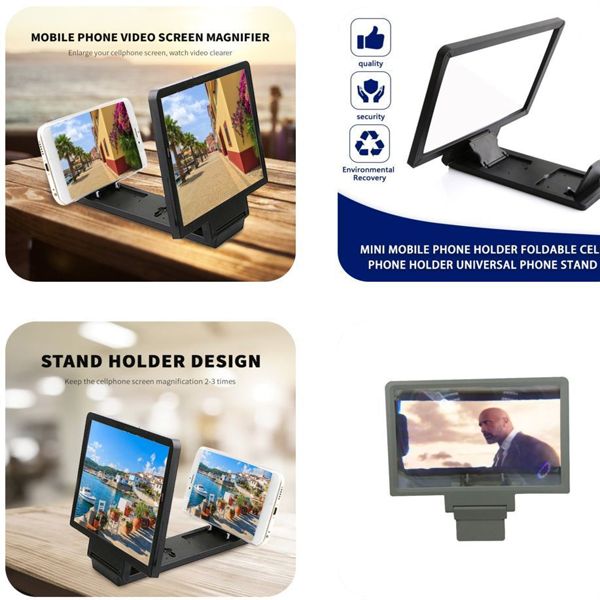 F1 Mobile Phone Screen Magnifier With Box Amplifier