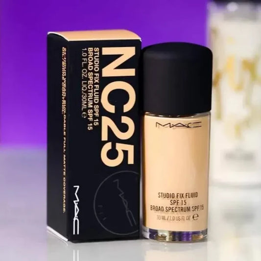 MAC Liquid Foundation With Spf15 – | Full Coverage, Long-lasting
