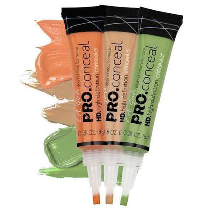 Pack Of 03 L.a. Girl High Definition Concealer | Best Quality Concealer For Girls