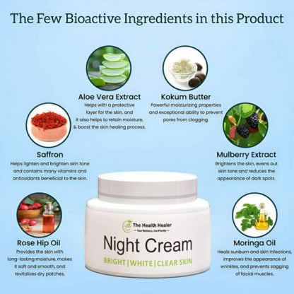 Pack Of 2 Anti Aging Night Cream & Night Lotion Deal
