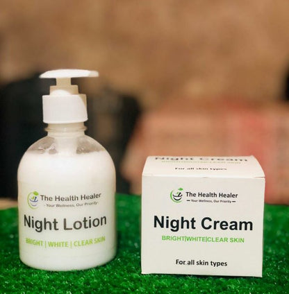 Pack Of 2 Anti Aging Night Cream & Night Lotion Deal