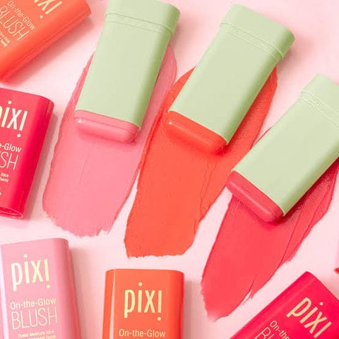 Pack Of 3 On-the-glow Blush Stick Pixi (ruby + Juicy + Fleur)