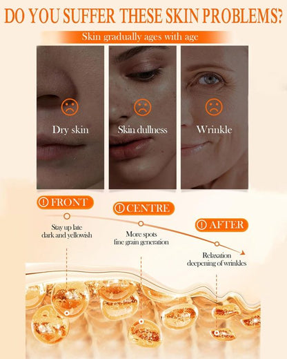 Whitening Cream | Vitamin C Hydrating Face Cream – Glowing & Repairing Moisturizer For Fine Lines, Wrinkles & Uneven Skin Tone