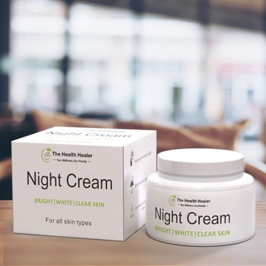 The Health Healer Night Cream – Best Quality Night Cream Seal Packed | Health Healer Night Cream | Cream | Cream For Skin – Night Cream | Brightening Cream | Cream For Remove Acne – 60 Gram