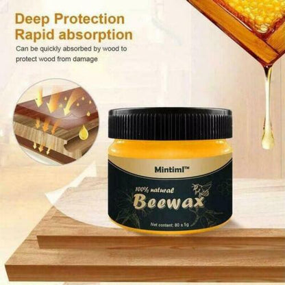 Wood Seasoning Beewax Polish – Complete Solution Furniture Care 5 Polishing Beeswax ( Liquid Base )