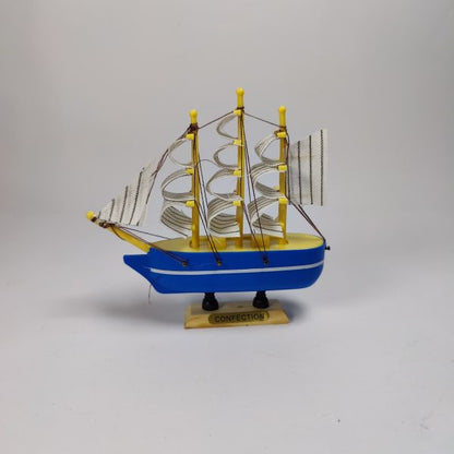 Wooden Sailing Boats Ship Model | Handcrafted Boat Home Decoration